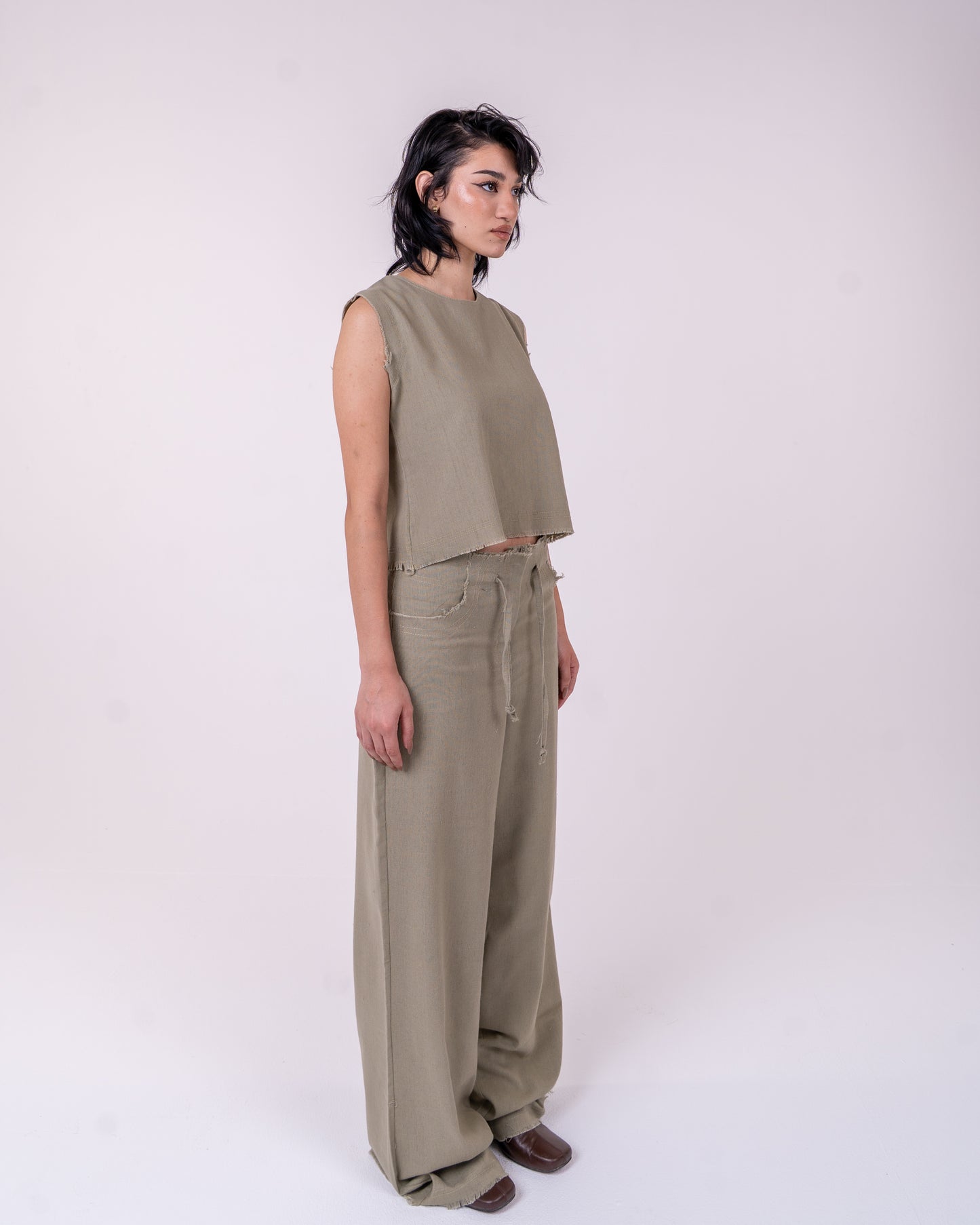 Unfinished Linen Set