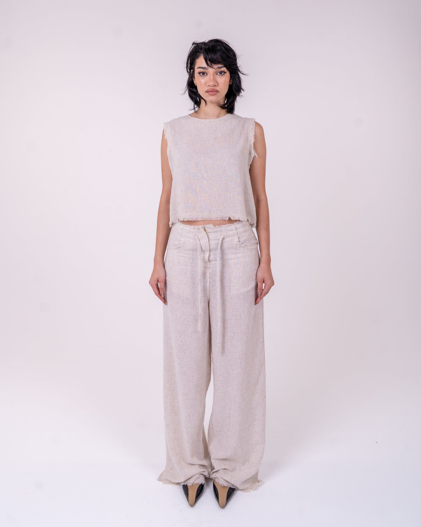 Unfinished Linen Set