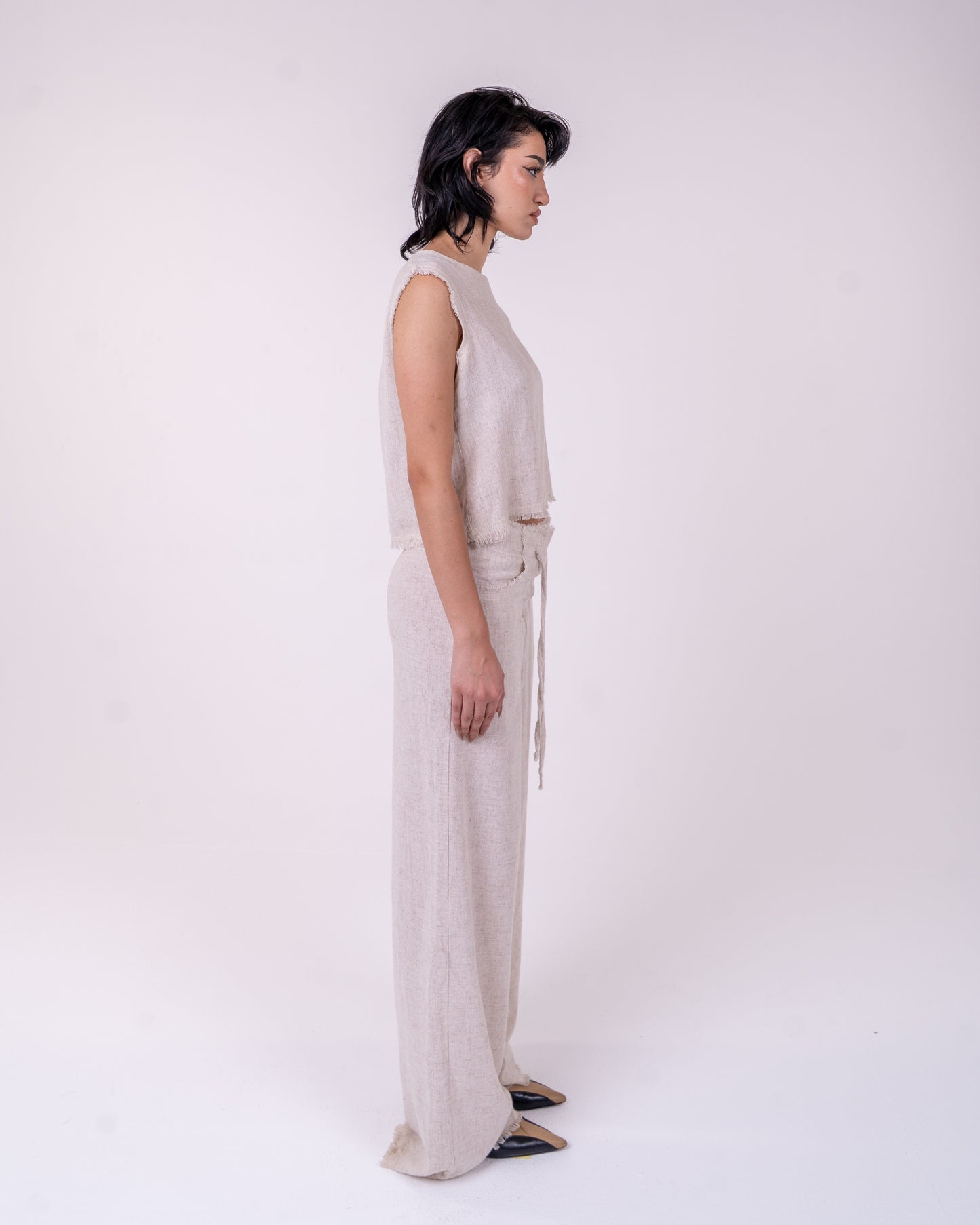 Unfinished Linen Set