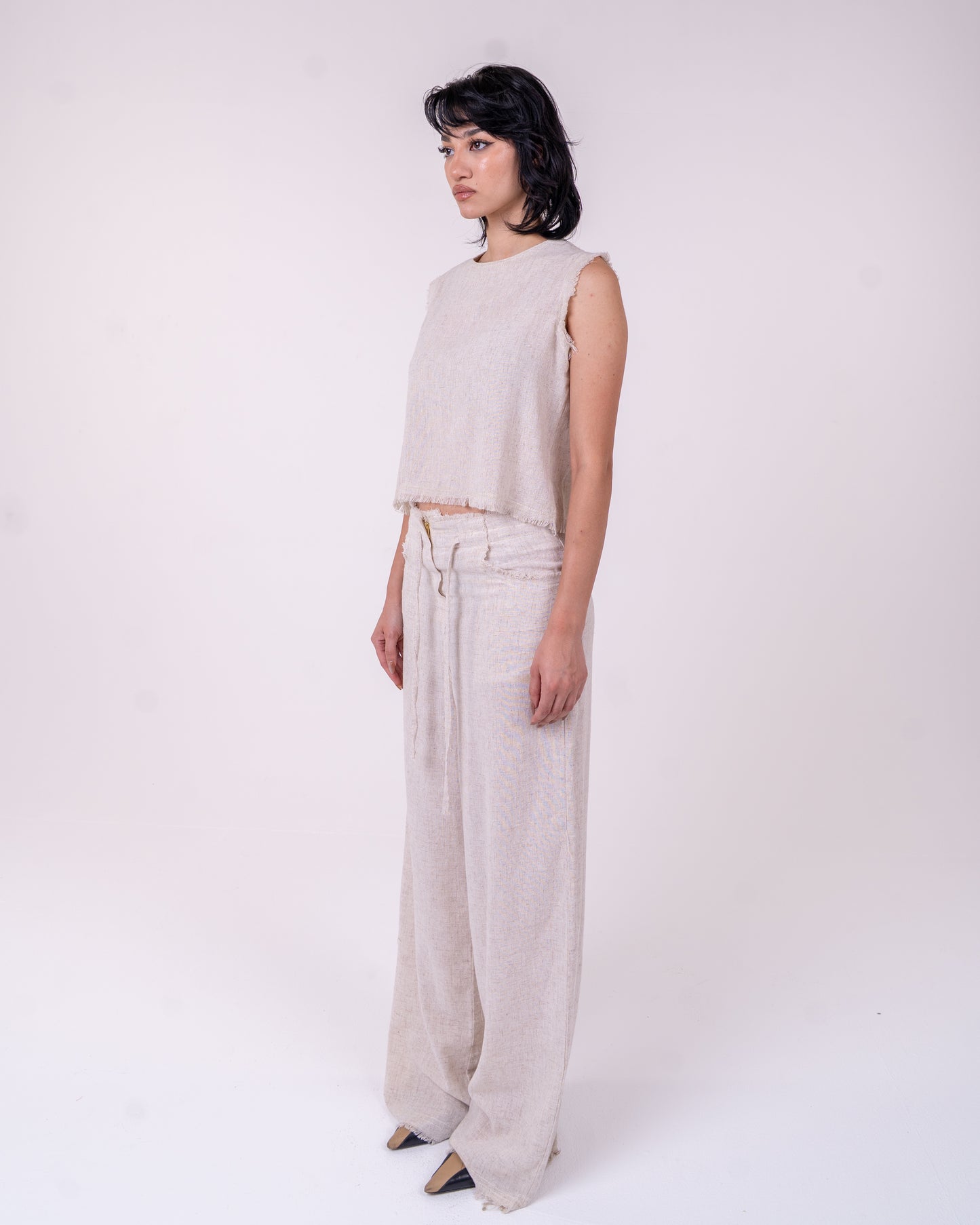 Unfinished Linen Set