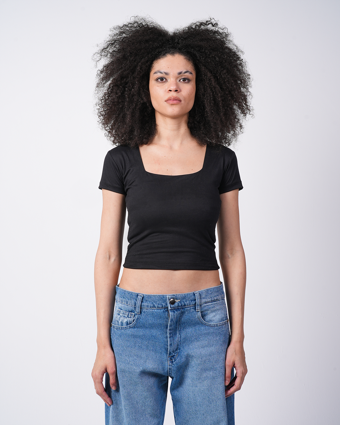 Square Short-Sleeve Top