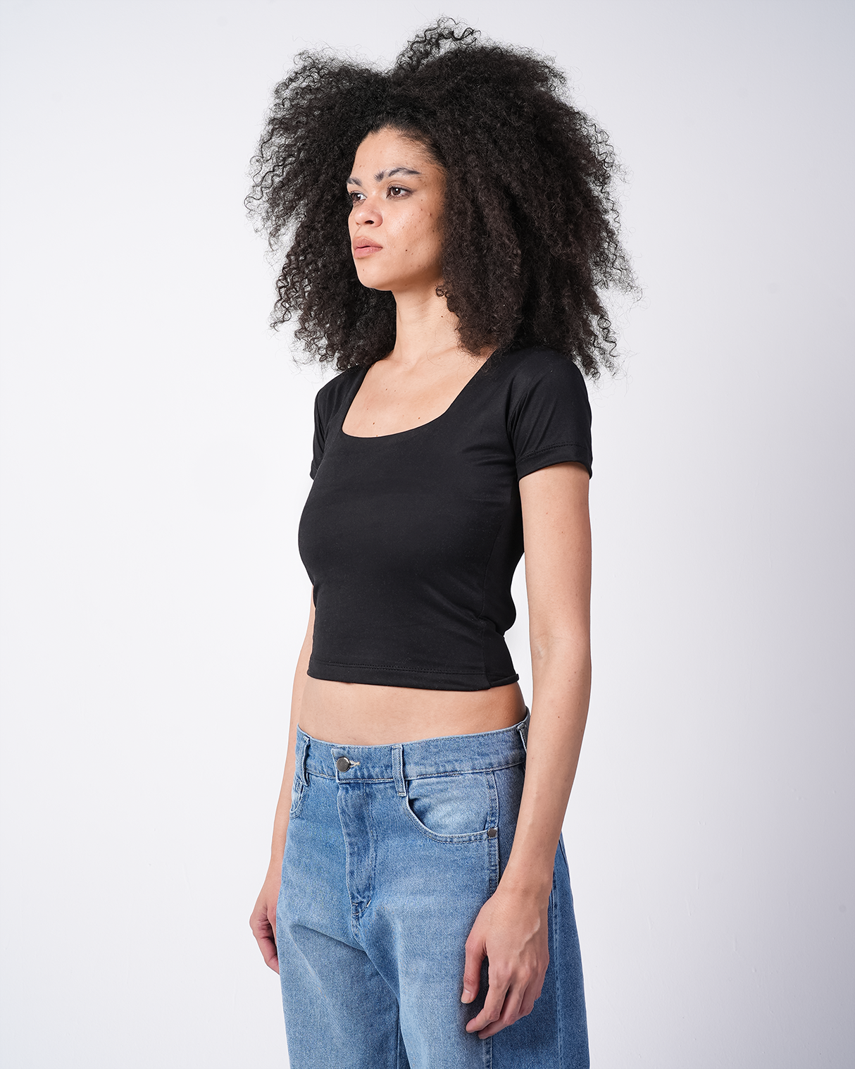 Square Short-Sleeve Top