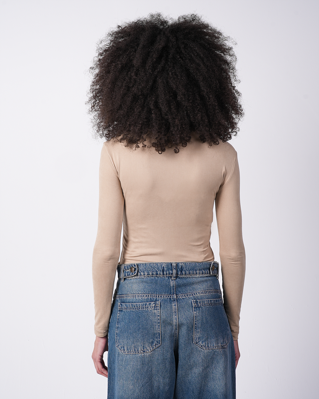 Vintage Baggy-Fit Denim Pants
